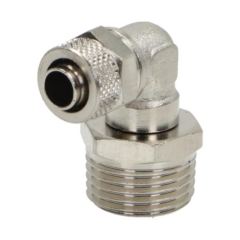Kolanko pneumatyczne Skręcane 10 mm x 8 mm - gwint 1/2 cala