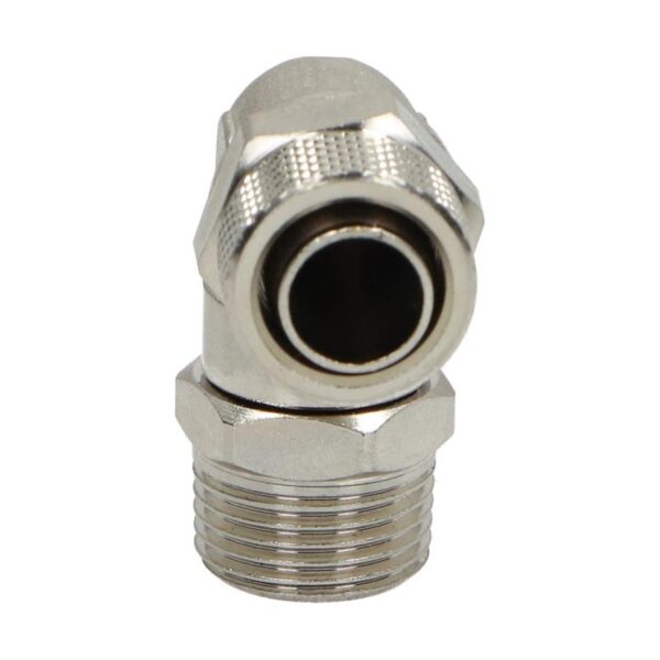 Kolanko pneumatyczne Skręcane 12 mm x 10 mm - gwint 3/8 cala