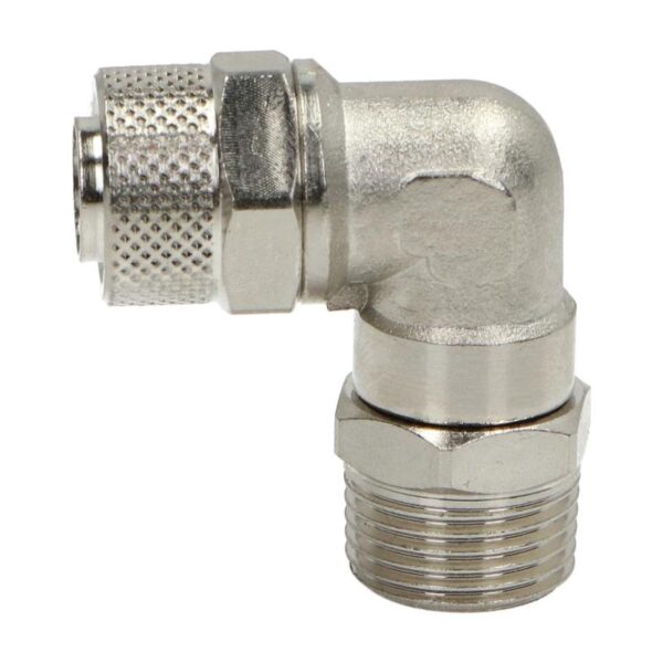 Kolanko pneumatyczne Skręcane 12 mm x 10 mm - gwint 1/2 cala