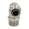 Kolanko pneumatyczne Skręcane 12 mm x 10 mm - gwint 1/2 cala - obrazek 3