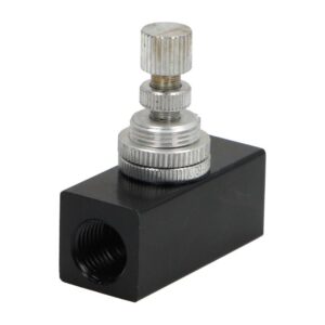 Dławik zawór precyzyjny 1/4 cala regulator przepływu RE02 - jednostronny Dławik zawór precyzyjny 1/4 cala regulator przepływu RE02 - jednostronny