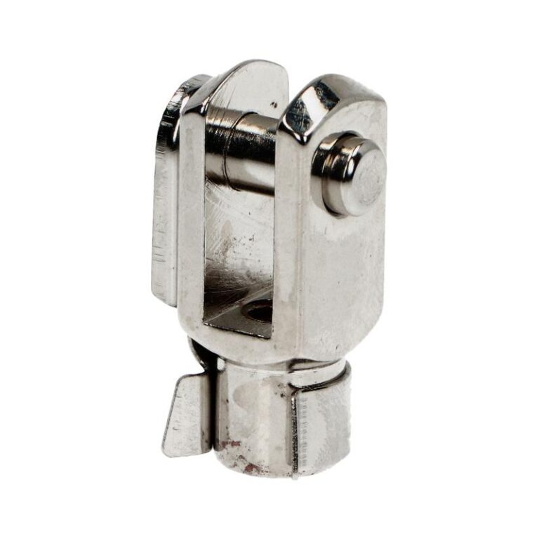 Głowica widełkowa z klipsem do siłownika M6 12/16 Głowica widełkowa z klipsem do siłownika M6 12/16