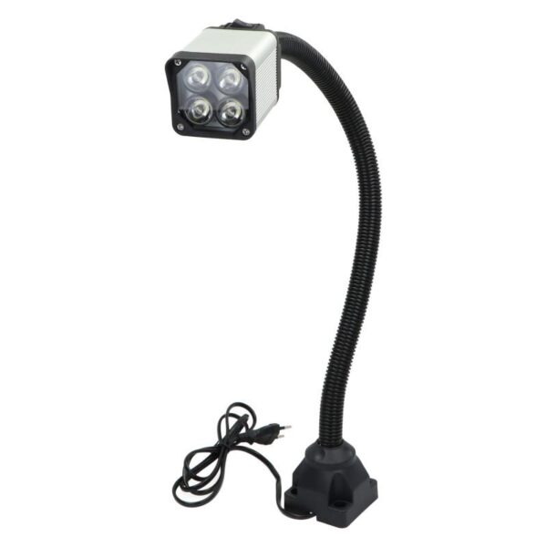 Lampa maszynowa LED 12W 230V z montażem śrubowym