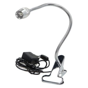 Lampa maszynowa LED 3W z klipsem, zasilanie 230V Lampa maszynowa LED 3W z klipsem, zasilanie 230V