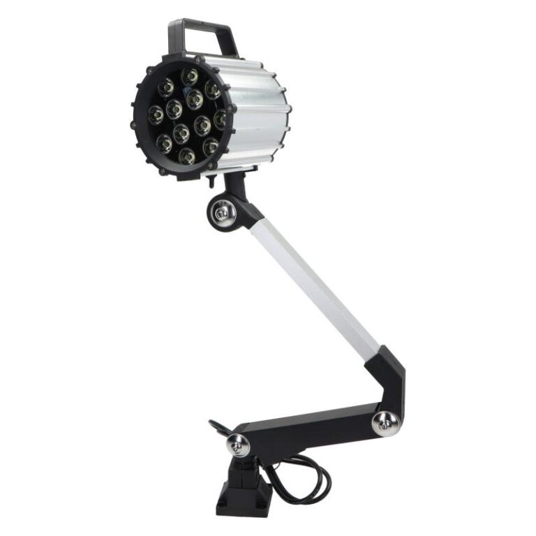 Lampa maszynowa LED 12W 24V z uchwytem montażowym Lampa maszynowa LED 12W 24V z uchwytem montażowym