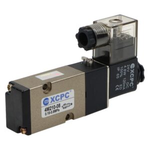 Elektrozawór pneumatyczny 5/2 monostabilny 1/4 cala 4M210-08-DC24V