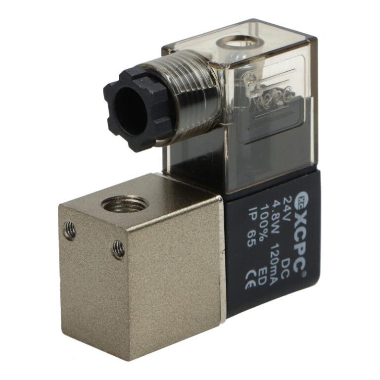 Elektrozawór odcinający 1/8" NC 24V DC 2V025-06 Viton Elektrozawór odcinający 1/8" NC 24V DC 2V025-06 Viton