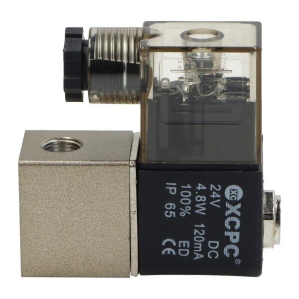 Elektrozawór odcinający 1/8" NC 24V DC 2V025-06 Viton