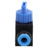 Zawór pneumatyczny odcinający z gwintem 06-1/8" na wąż 6 mm - obrazek 2