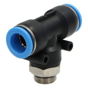 Trójnik złączka pneumatyczna T 14 3/8 PB14-G03 wąż 14mm gwint 3/8"