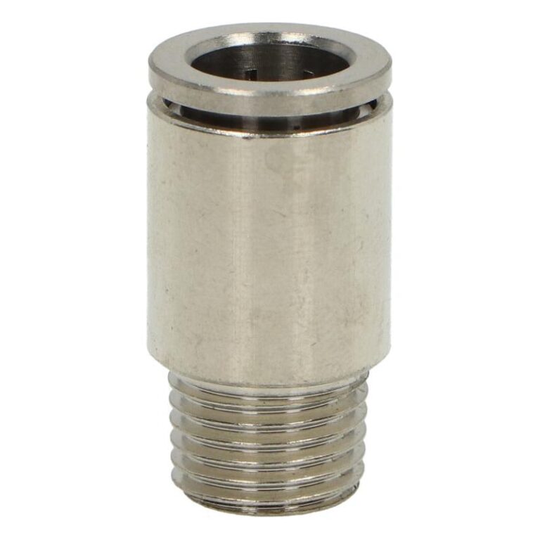 Złączka wtykowa prosta METAL wąż 4mm gwint 1/4" XMPOC 10-G02 Złączka wtykowa prosta METAL wąż 4mm gwint 1/4" XMPOC 10-G02