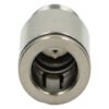 Złączka wtykowa prosta METAL wąż 4mm gwint 1/4" XMPOC 10-G02 - obrazek 2
