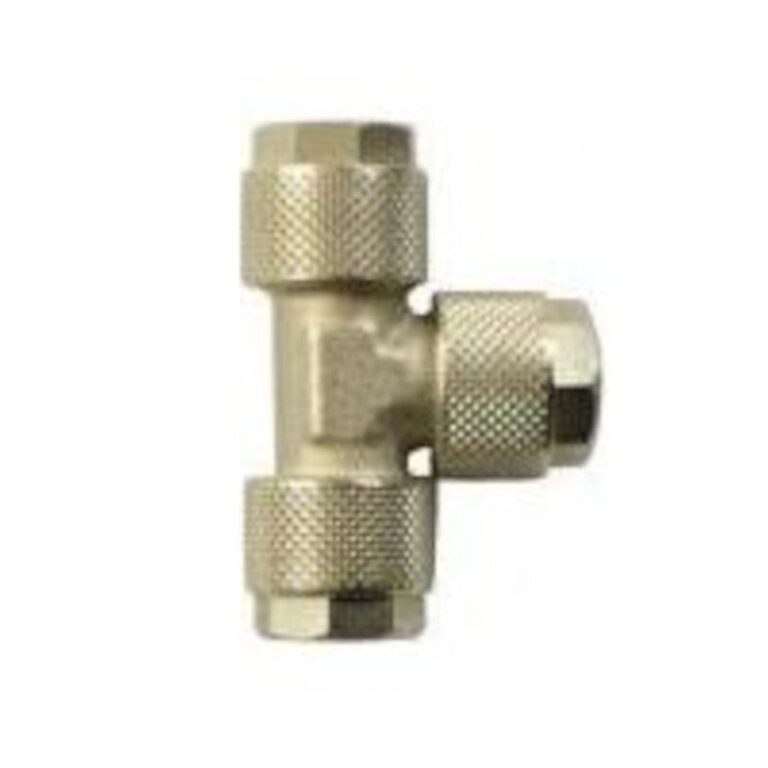 Złączka pneumatyczna Trójnik Metalowy Skręcany wąż 10/8 mm RPUTS-10 Złączka pneumatyczna Trójnik Metalowy Skręcany wąż 10/8 mm RPUTS-10