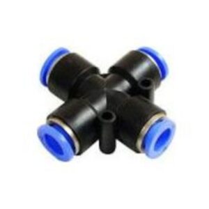 Czwórnik PZA06 złączka wtykowa wąż 6mm