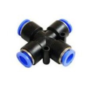 Czwórnik PZA12 złączka wtykowa wąż 12mm