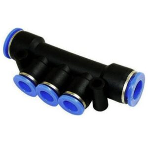 Rozdzielacz redukcyjny PKG06-04 złączka wtykowa 2X6 - 3X4 Rozdzielacz redukcyjny PKG06-04 złączka wtykowa 2X6 - 3X4