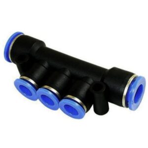 Rozdzielacz redukcyjny PKG08-04 złączka wtykowa 2X8 - 3X4 Rozdzielacz redukcyjny PKG08-04 złączka wtykowa 2X8 - 3X4