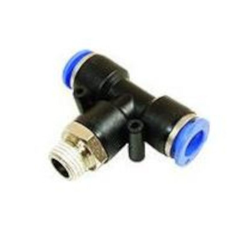 Trójnik złączka pneumatyczna T 10 1/4 PB10-G02 wąż 10mm gwint 1/4" Trójnik złączka pneumatyczna T 10 1/4 PB10-G02 wąż 10mm gwint 1/4"