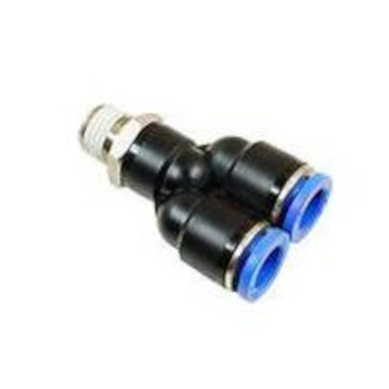 Trójnik złączka pneumatyczna Y wtykowa na wąż 4mm gwint 1/8 PX04-G01 Trójnik złączka pneumatyczna Y wtykowa na wąż 4mm gwint 1/8 PX04-G01