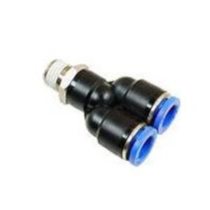 Trójnik złączka pneumatyczna Y wtykowa na wąż 8mm gwint 1/8 PX08-G01