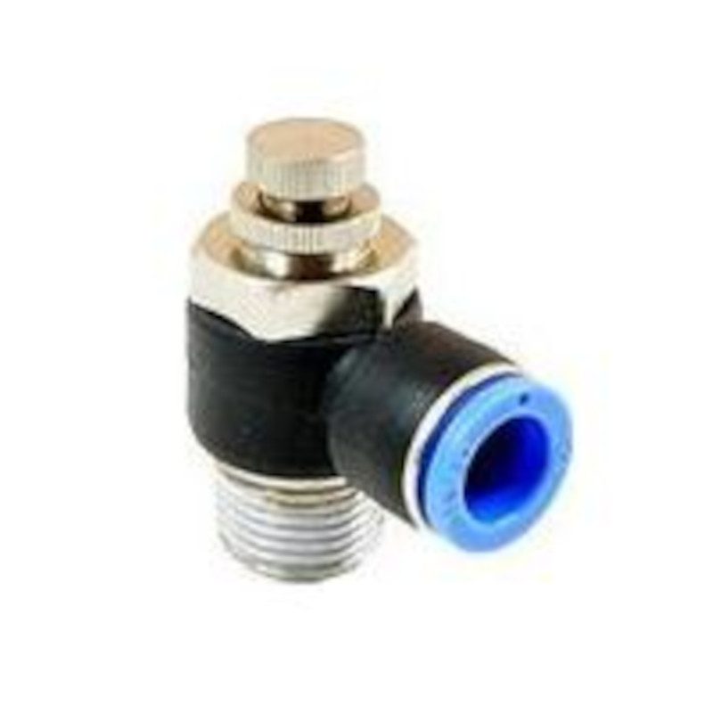 Zawór pneumatyczny regulator przepływu wąż 6mm przyłącze M5 SC-06-M5