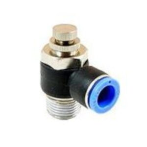 Zawór pneumatyczny regulator przepływu wąż 10mm gwint 1/4 SC-10-1/4