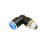 Złączka wtykowa kątowa wąż 4mm gwint 1/8" PL04-G01