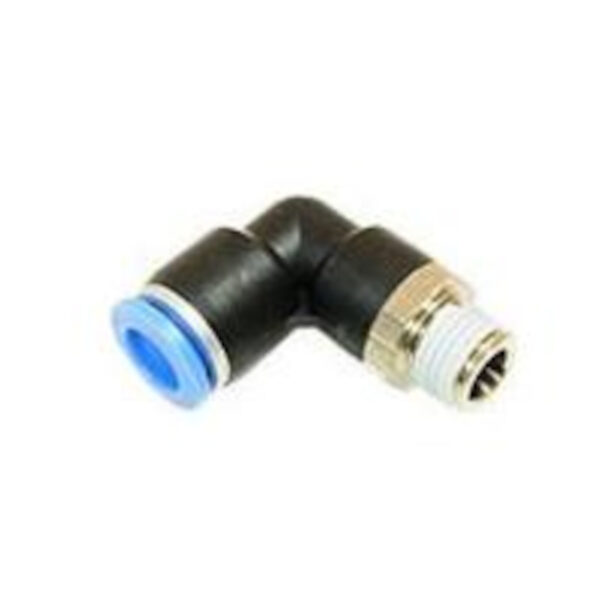Złączka wtykowa kątowa wąż 10mm gwint 1/4" PL10-G02