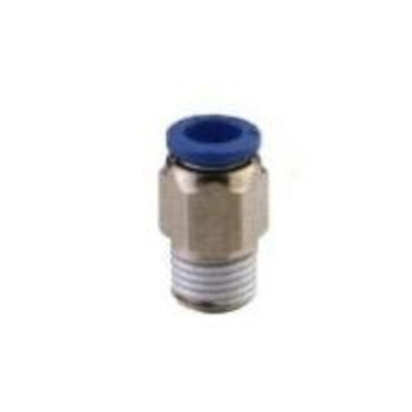 Złączka wtykowa prosta wąż 4mm gwint 1/4" PC04-G02