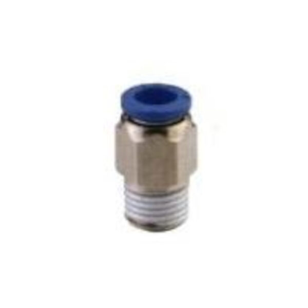 Złączka wtykowa prosta wąż 6mm gwint 3/8" PC06-G03