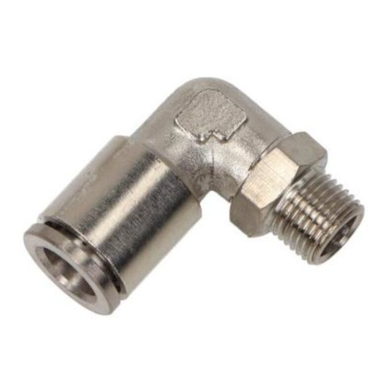 Złączka pneumatyczna kątowa METAL 08-1/8 Złączka pneumatyczna kątowa METAL 08-1/8