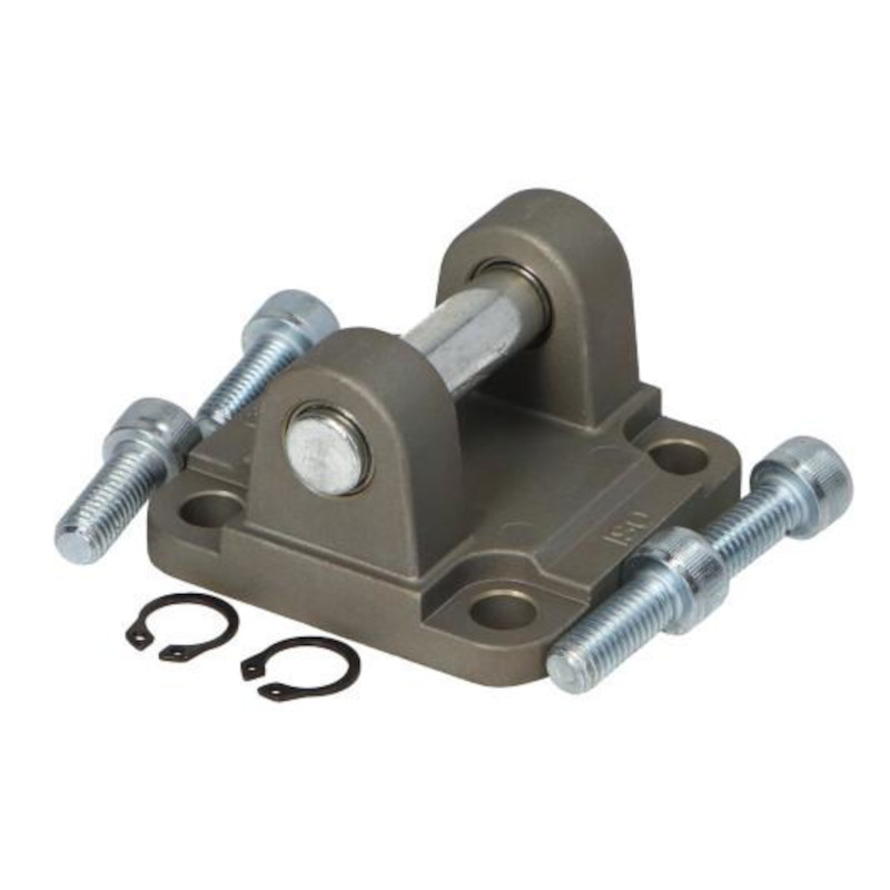 Zaczep widełkowy ze sworzniem ISO-CB+PIN 50 do siłownika D 50 mm widełki Zaczep widełkowy ze sworzniem ISO-CB+PIN 50 do siłownika D 50 mm widełki