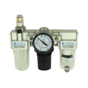 Stacja uzdatniania powietrza - filtroreduktor + naolejacz 550 l/min 1/4" AC2000 Stacja uzdatniania powietrza - filtroreduktor + naolejacz 550 l/min 1/4" AC2000