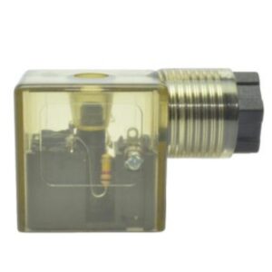 Wtyczka do cewki elektrozaworu LED CD2-D8 22 mm 48V DC Wtyczka do cewki elektrozaworu LED CD2-D8 22 mm 48V DC