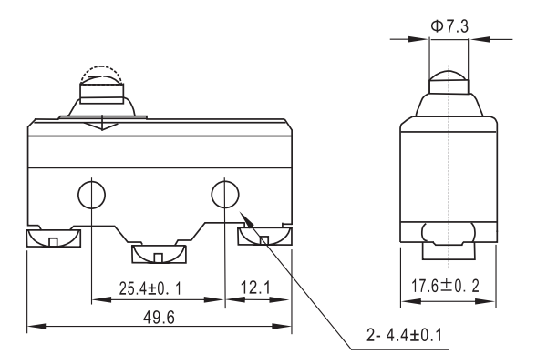 Mikroprzełącznik LTM-1306 Onpow Mikroprzełącznik LTM-1306 Onpow