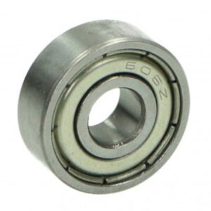 Łożysko kulkowe zwykłe 606 ZZ 6x17x6