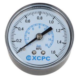 Manometr suchy 50 mm, 0 - 16 bar, 1/4", tylne Manometr suchy 50 mm, 0 - 16 bar, 1/4", tylne