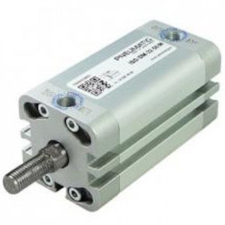 Siłownik pneumatyczny kompaktowy z gwintem zewnętrznym C-D 063 X 010 M Siłownik pneumatyczny kompaktowy z gwintem zewnętrznym C-D 063 X 010 M