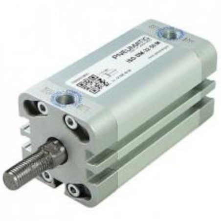 Siłownik pneumatyczny kompaktowy z gwintem zewnętrznym C-D 020 X 050 M