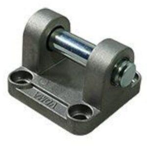 Zaczep widełkowy ze sworzniem ISO-CB+PIN 125 do siłownika D 125 mm widełki