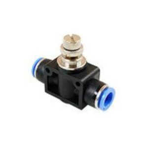 Zawór pneumatyczny regulator przepływu wąż 8mm dławik LSA08 Zawór pneumatyczny regulator przepływu wąż 8mm dławik LSA08