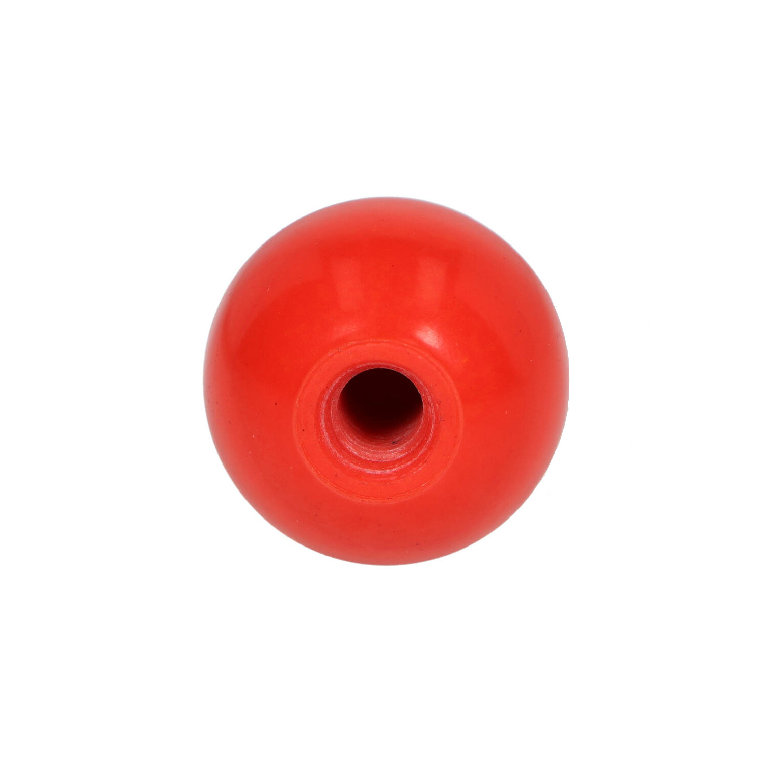 Gałka kulista M5 fi 20 mm z gwintem, czerwona bakelit | Wagney BT.GK-M5-20-A-R Gałka kulista M5 fi 20 mm z gwintem, czerwona bakelit | Wagney BT.GK-M5-20-A-R