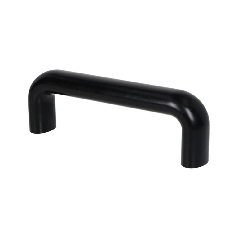 Uchwyt maszynowy owalny 120 mm, nylon, czarny | Wagney BT.UOV-120-NY