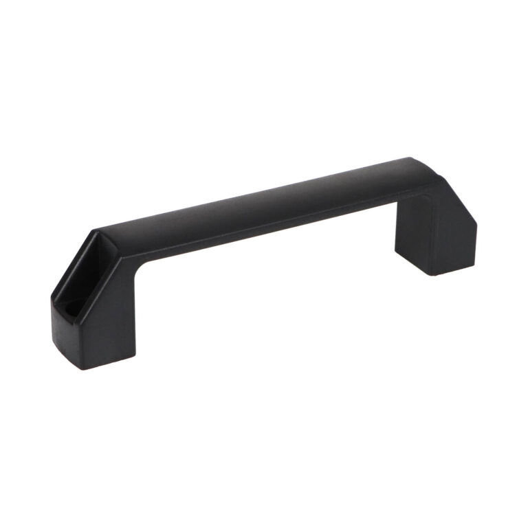 Uchwyt maszynowy kwadratowy 120 mm, nylon wzmacniany, czarny| Wagney BT.USQ-120-NY
