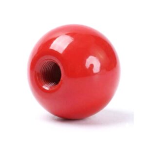 Gałka kulista M5 fi 20 mm z gwintem, czerwona bakelit | Wagney BT.GK-M5-20-A-R Gałka kulista M5 fi 20 mm z gwintem, czerwona bakelit | Wagney BT.GK-M5-20-A-R