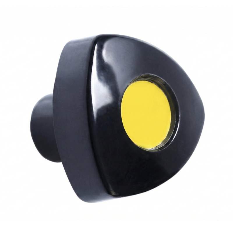 Pokrętło trójkątne dociskowe 32 mm, gwint M6, czarne | Wagney BT.PKTR-32-M6