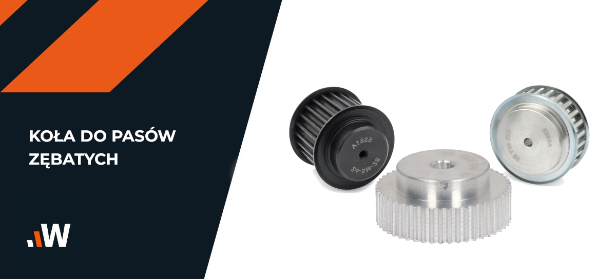 Koło zębate 16 T2.5/12/1F do pasa szerokości 6mm