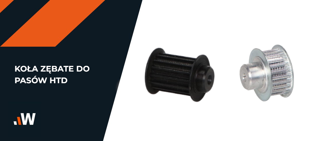 Koło zębate HTD 12-5M-15/2F do pasa szerokości 15mm