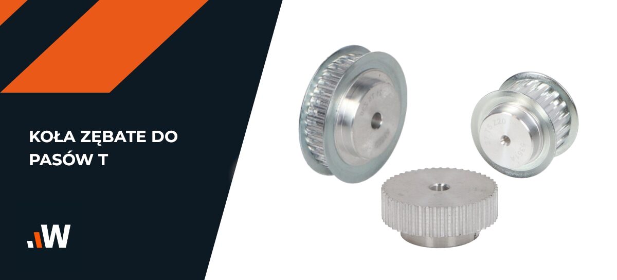 Koło zębate 16 T2.5/12/1F do pasa szerokości 6mm