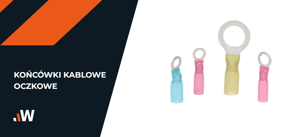 Końcówka oczkowa izolowana z osłonką M8 4-6mm2 Końcówka oczkowa izolowana z osłonką M8 4-6mm2